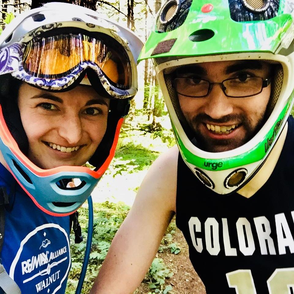 mountain biking at Black Rock