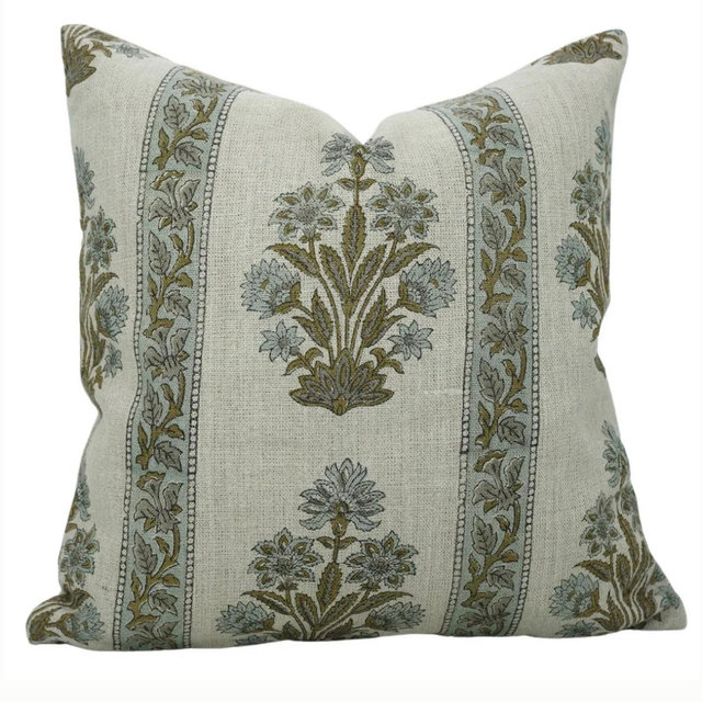 Morpankh Border Print Pillow 22"x22"