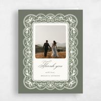 Green Wedding Thank You - Jonquil Photo
