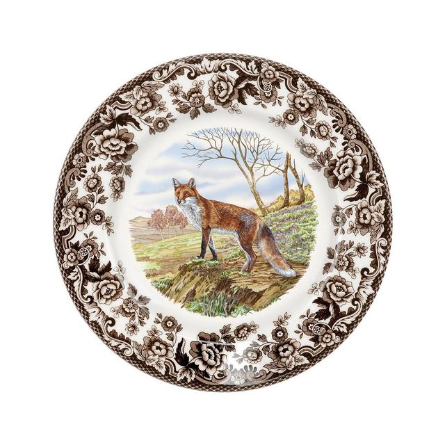 Spode Woodland Red Fox Salad Plate
