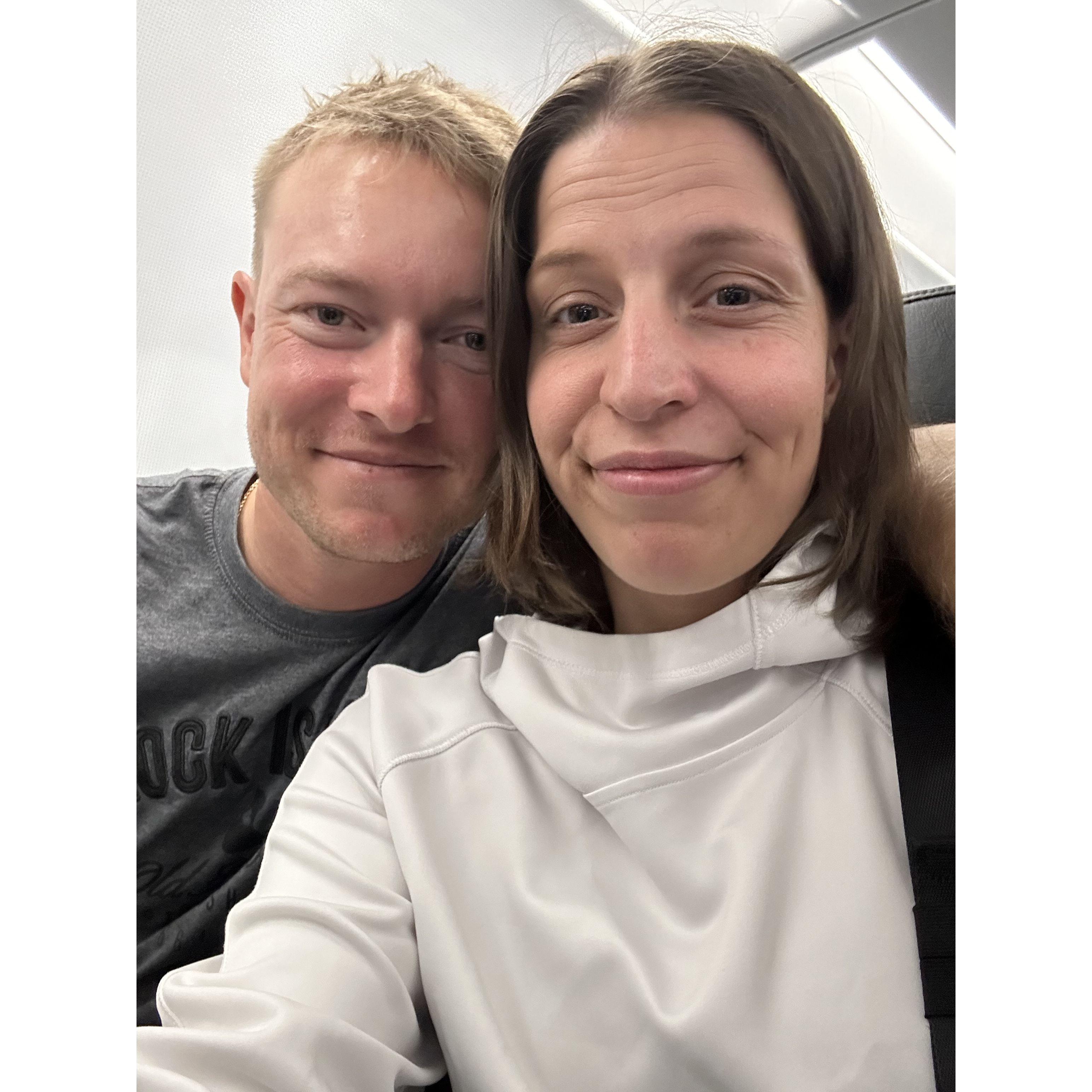 Airplanes are one of our favourite things, it always brings us to loved ones.