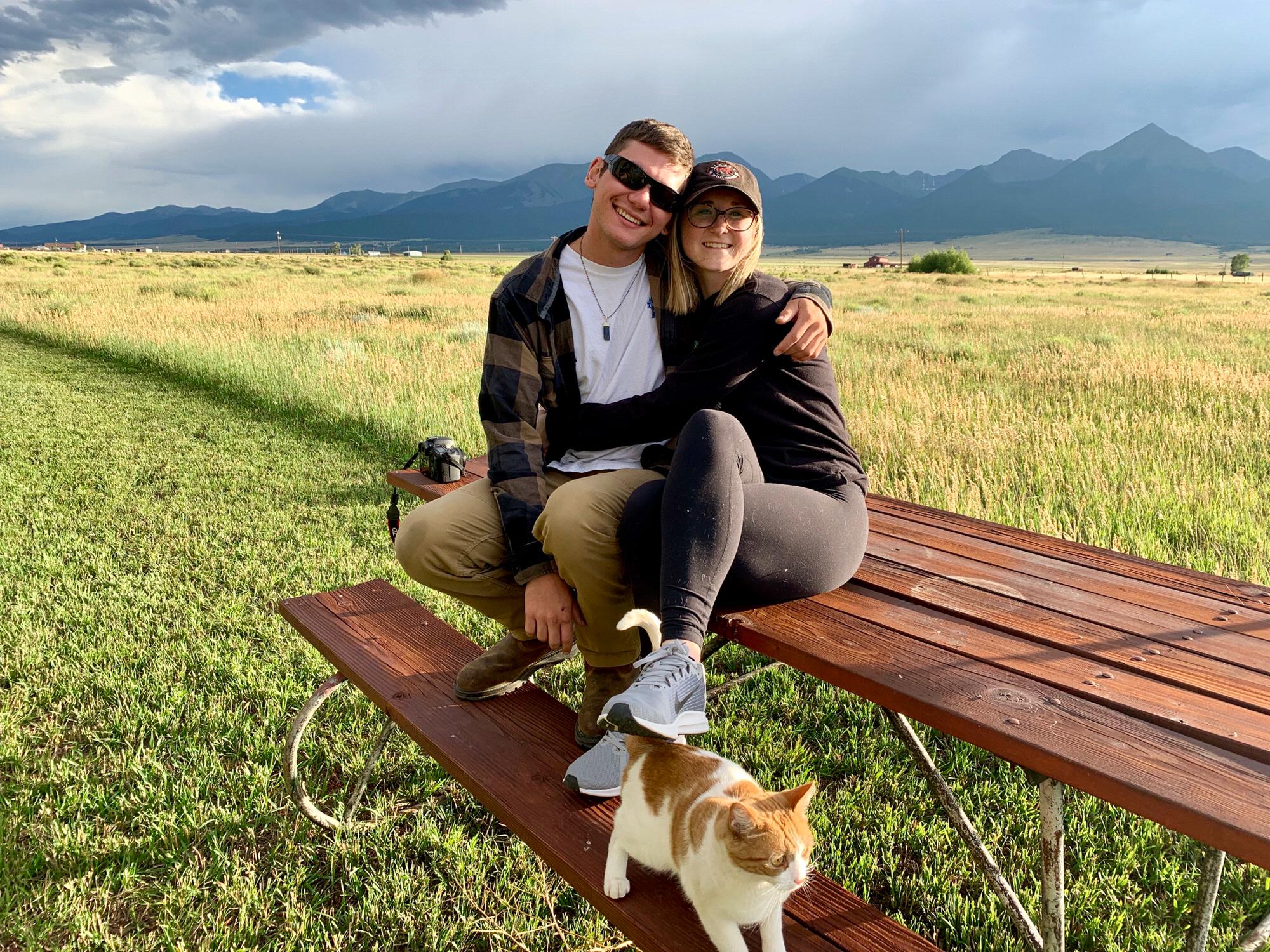 In August we ventured down to Westcliffe, CO to visit Madi’s grandparents. The weekend was full of hiking, fishing, reading, and relaxing! It was a good detox before our senior year started.