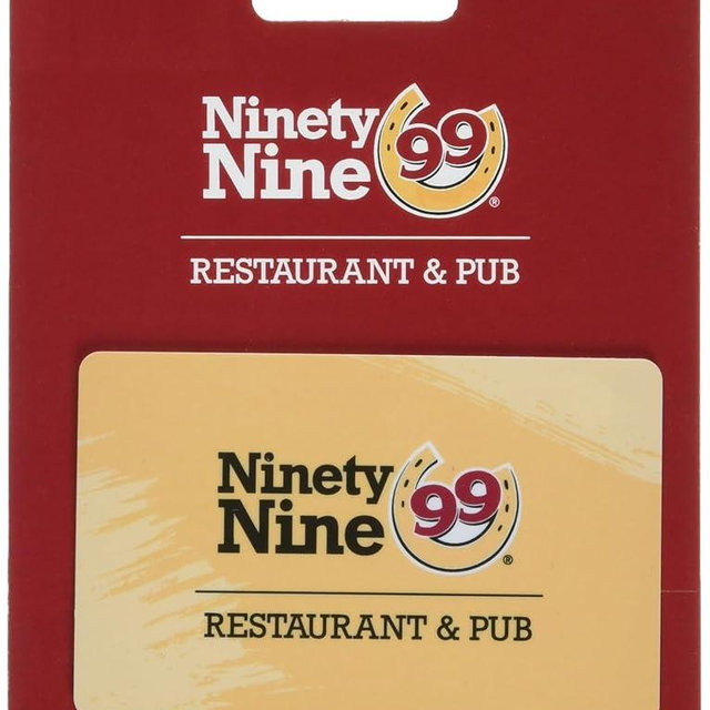Ninety Nine Restaurants Gift Card
