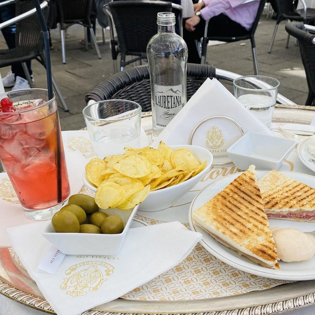 Lunch in St. Marks Square, Venice