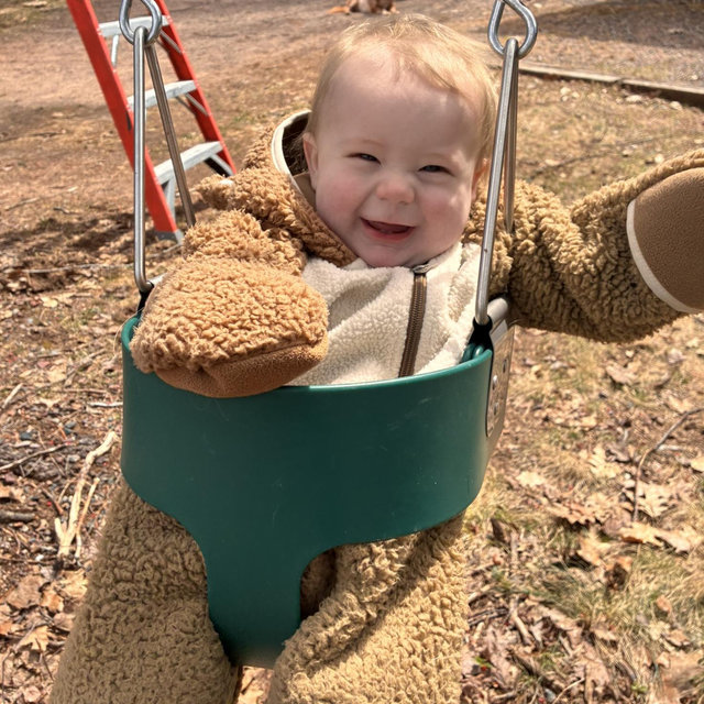 Swing set for Eli