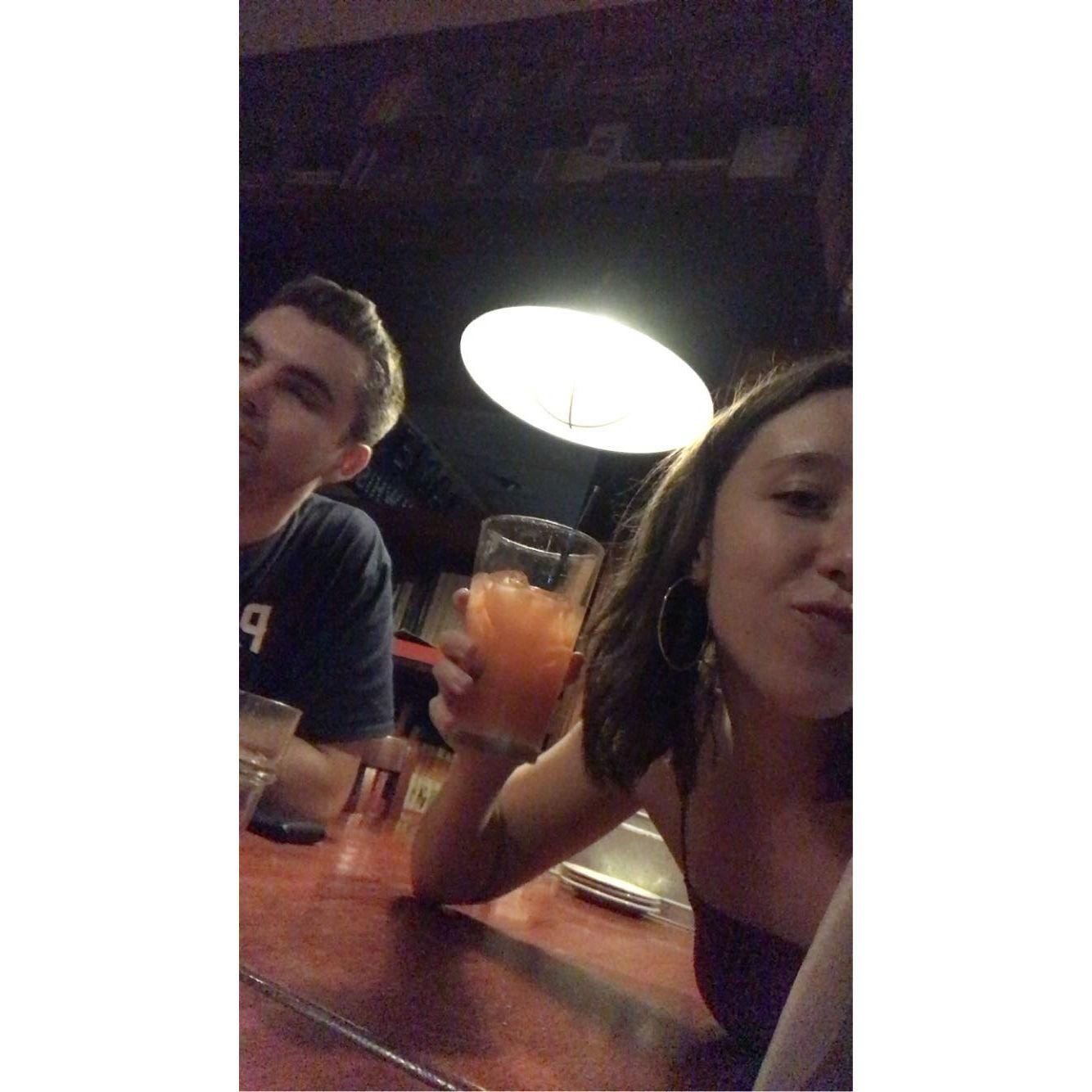 The first night we met