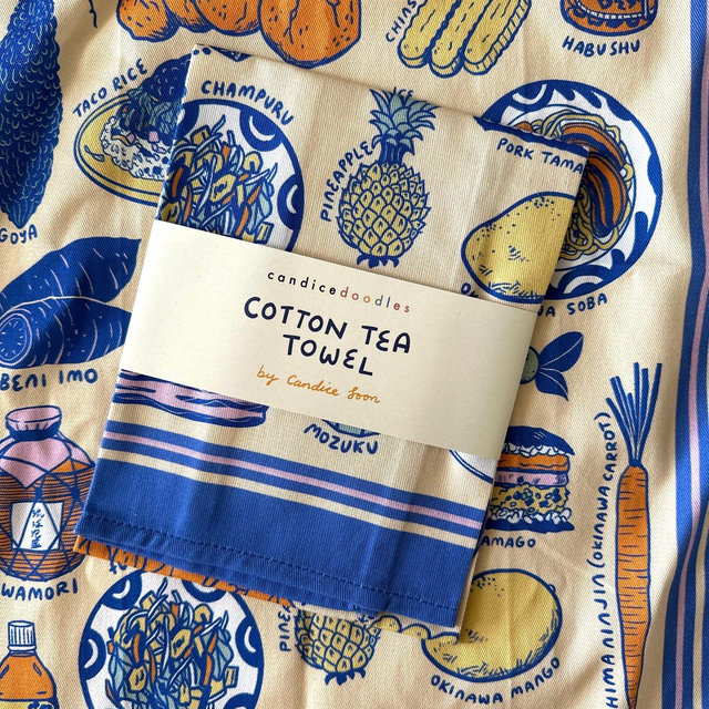 Okinawa Tea Towel