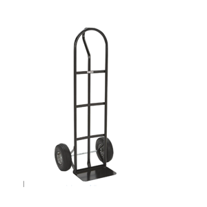 Steel Hand Dolly - 600-Lb. Capacity, 10in. Tires, Powder-Coat Finish