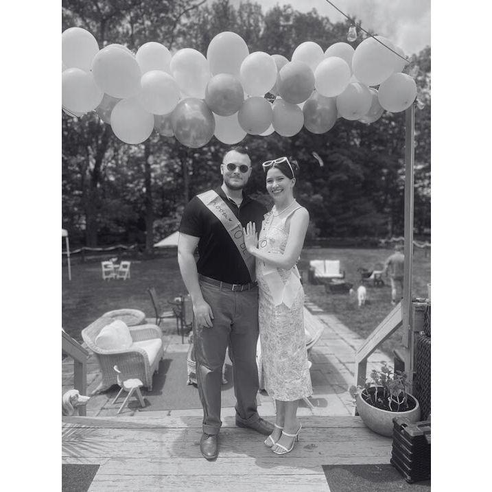 Our surprise engagement party!