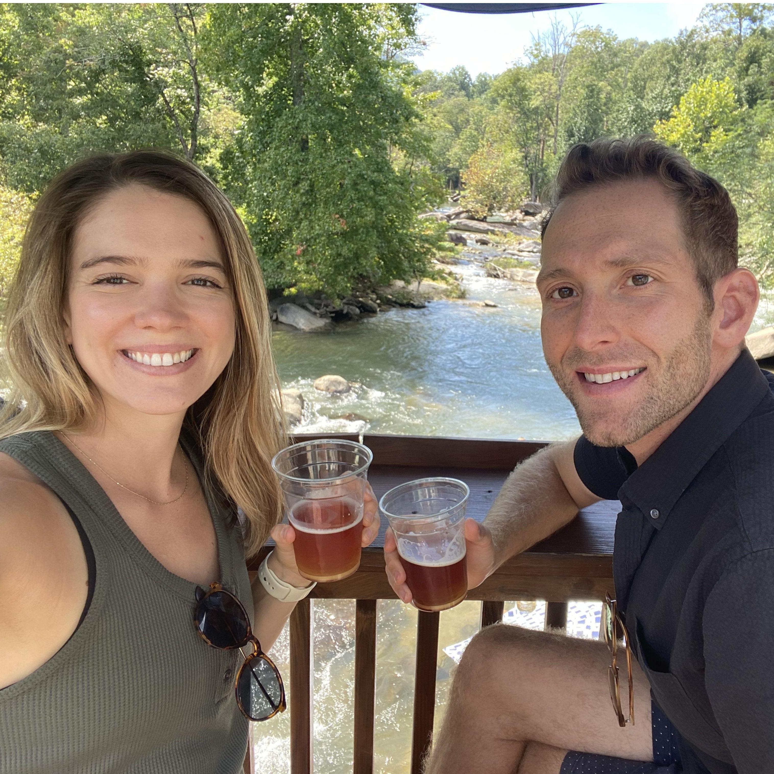 Our first trip to Lake Lure, NC - Gabe's birthday Sept 2020