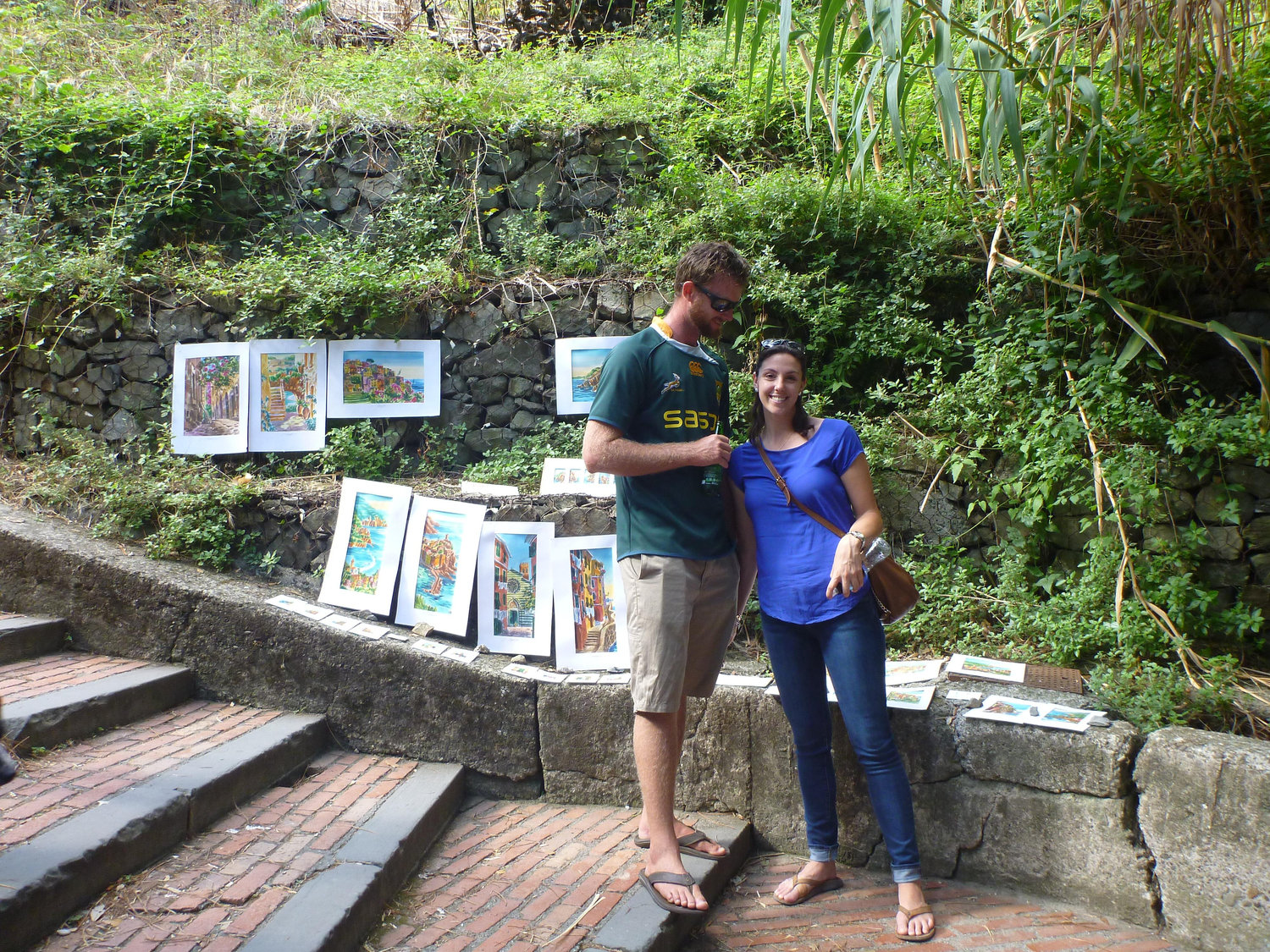 Cinque Terra walk, 3 out of 5.