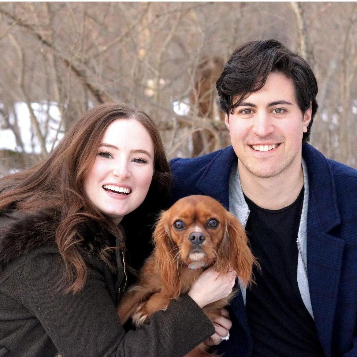 With our favorite girl - our Goose!