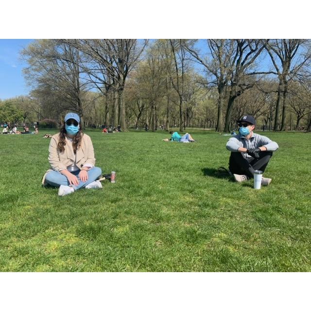 Social Distancing in Central Park