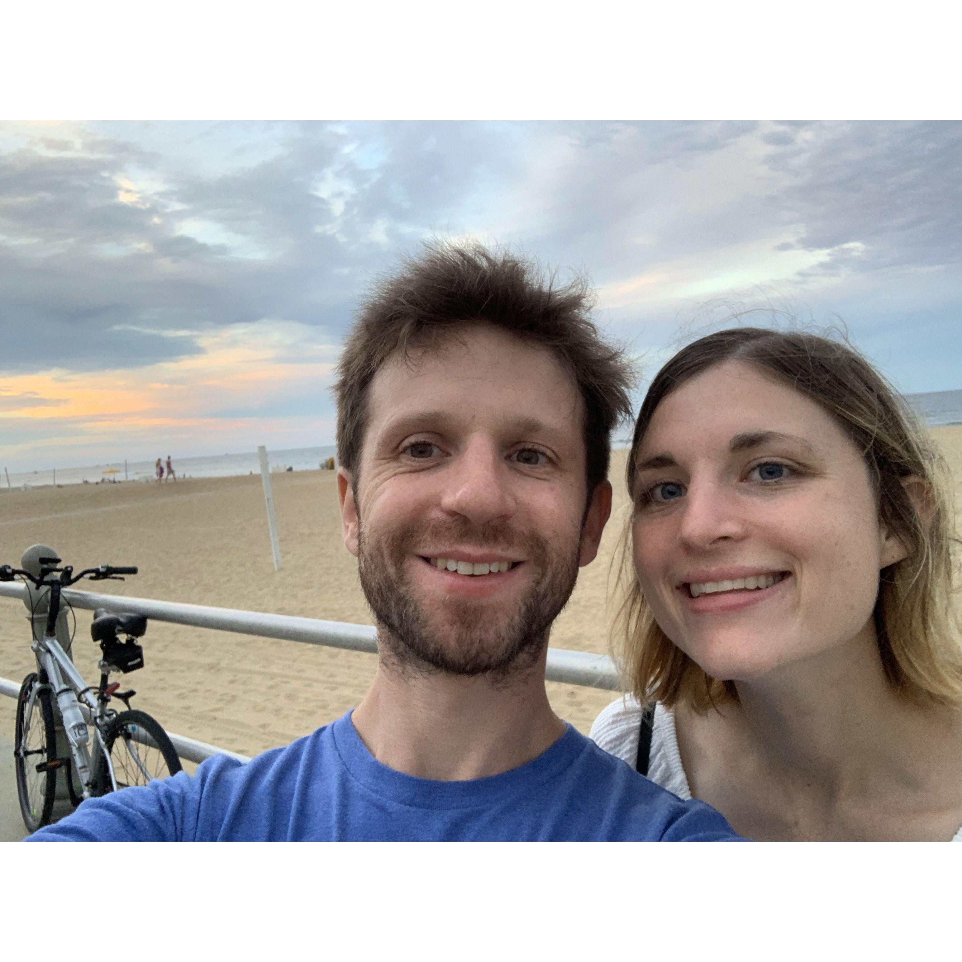 Us at Virginia Beach