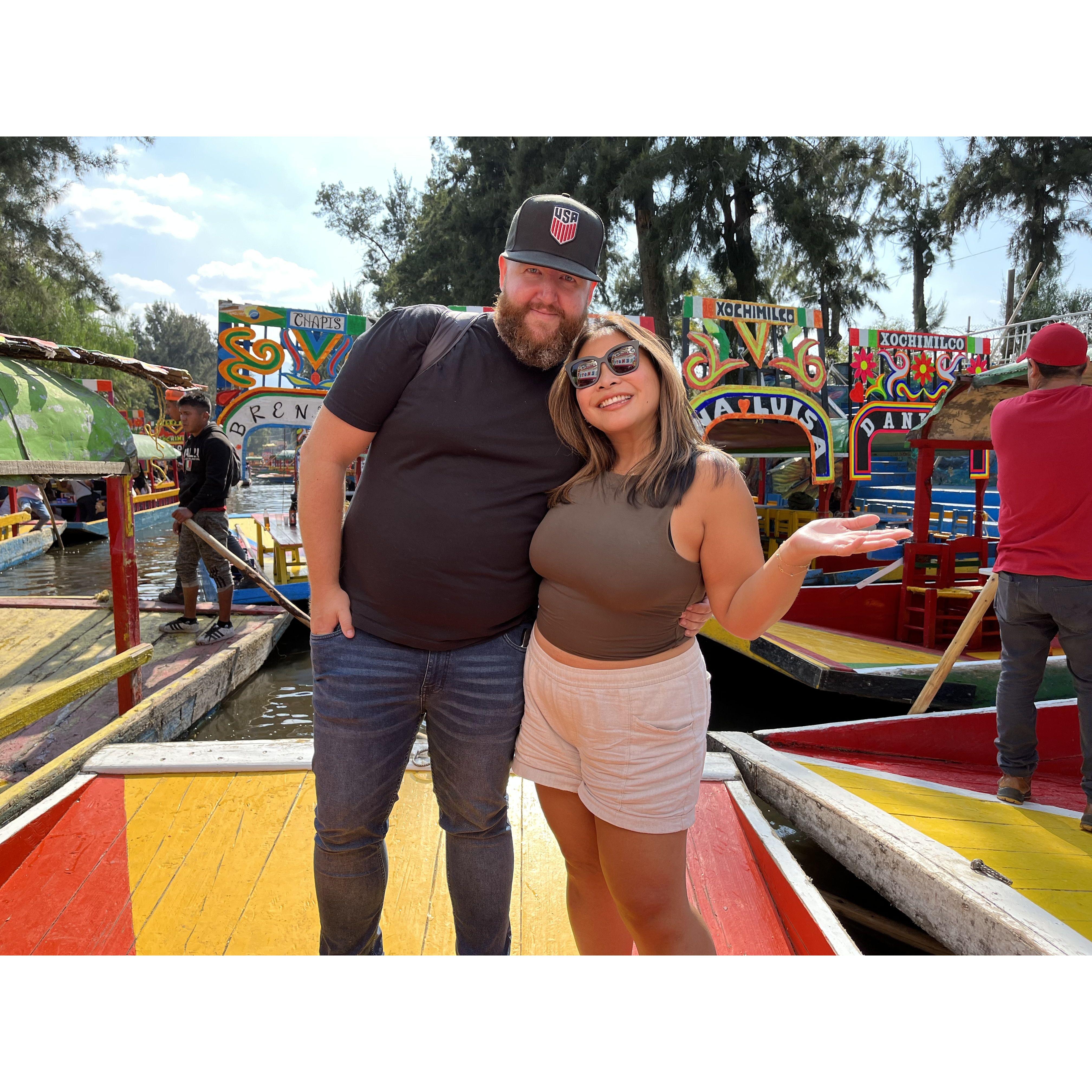 Mexico City Boat Day