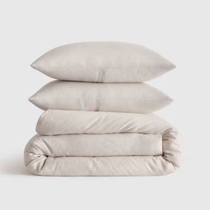 European Linen Duvet Cover Set - King/Cal King