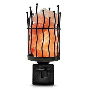 Himalayan Glow® Wavy Pillar Salt Crystal Nightlight