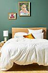 Queen Clipped Jacquard Duvet Cover