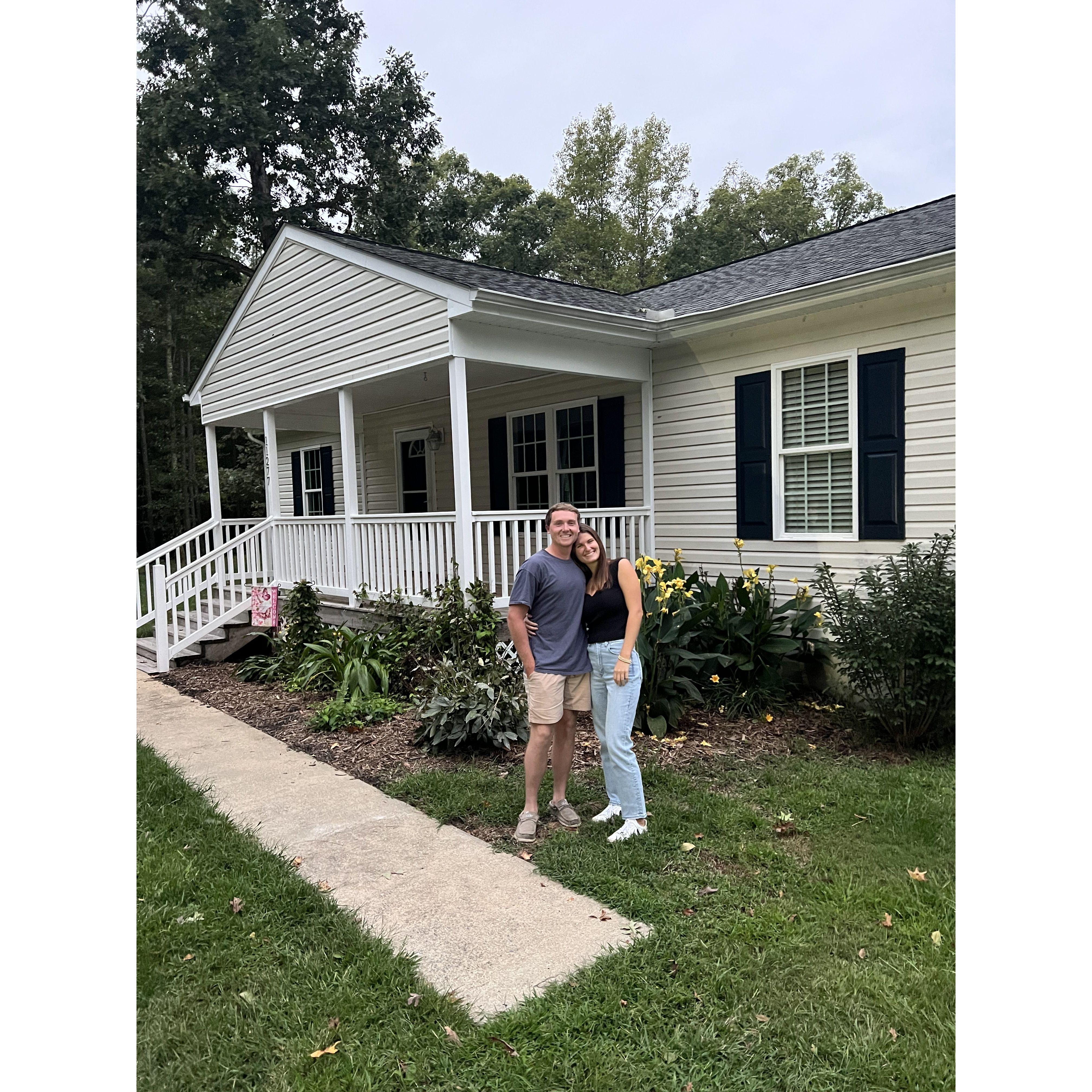 First house!
