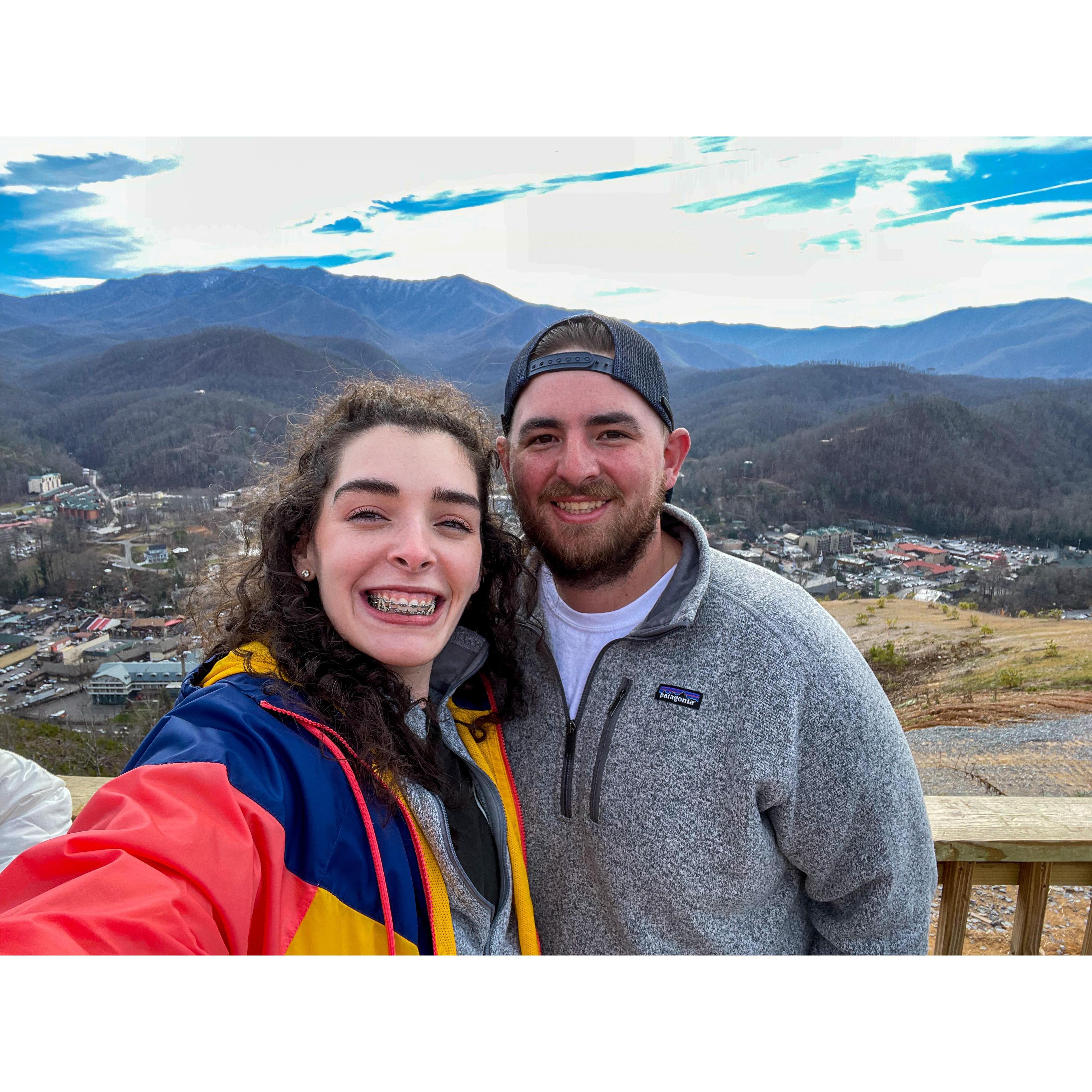 Smoky's-after the CRAZY MINDBLOWING Gatlinburg sky bridge.