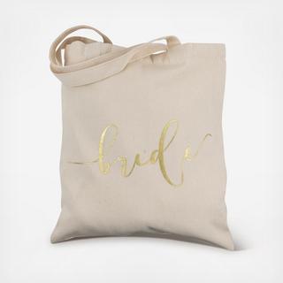 Bride Canvas Tote Bag