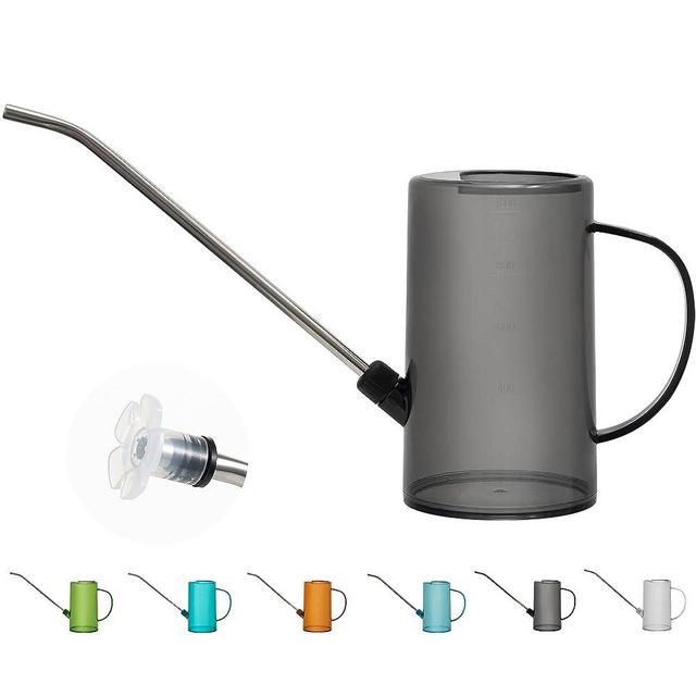 Small Watering Can for Indoor Plants, Long Spout Watering Can Indoor with Sprinkler Head, Indoor Watering Can for House Plants, Flowers, Succulents,Bonsai 34oz