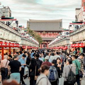 Nakamise Dori Food Market Date