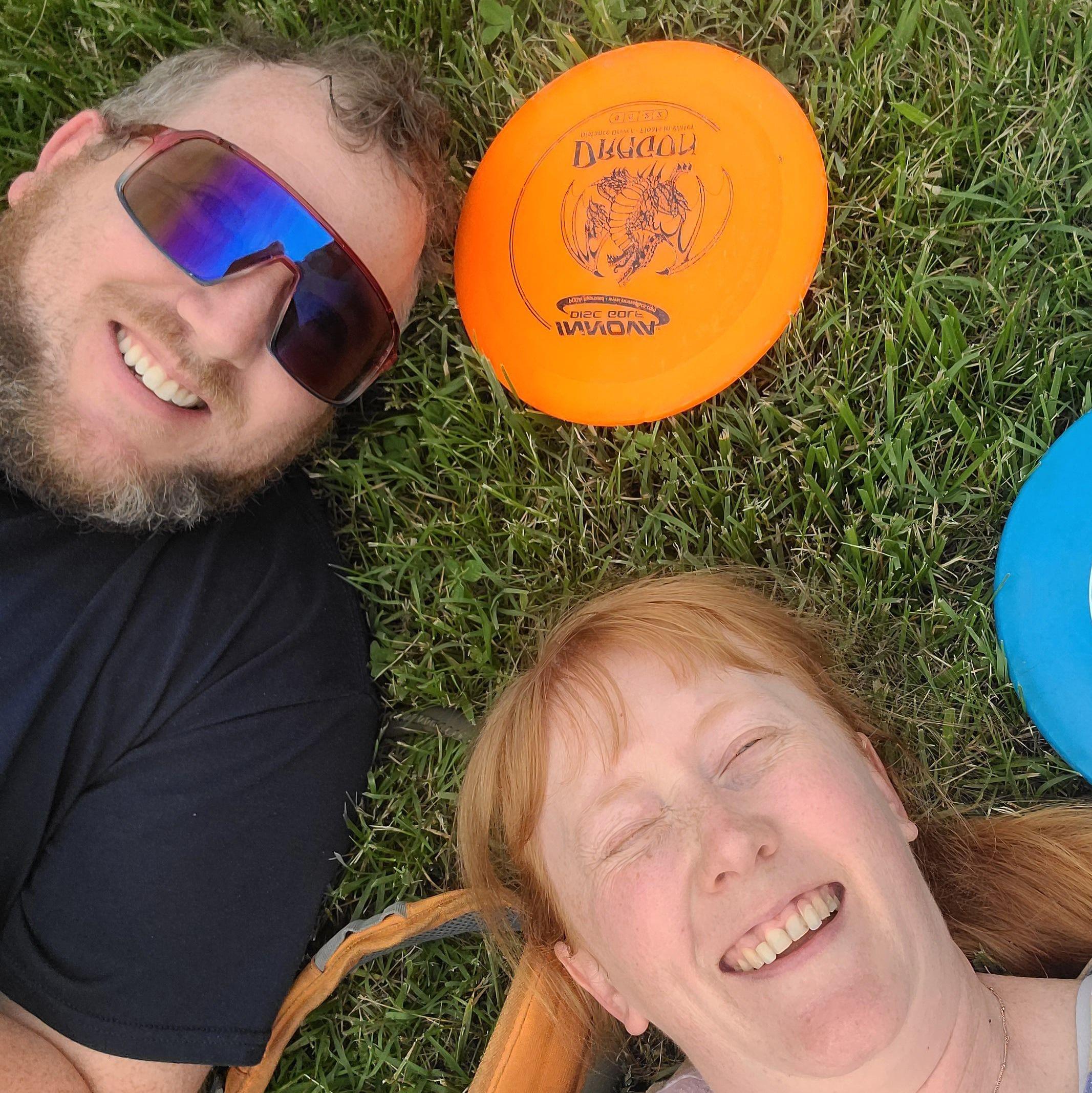 Our discs landed close together
