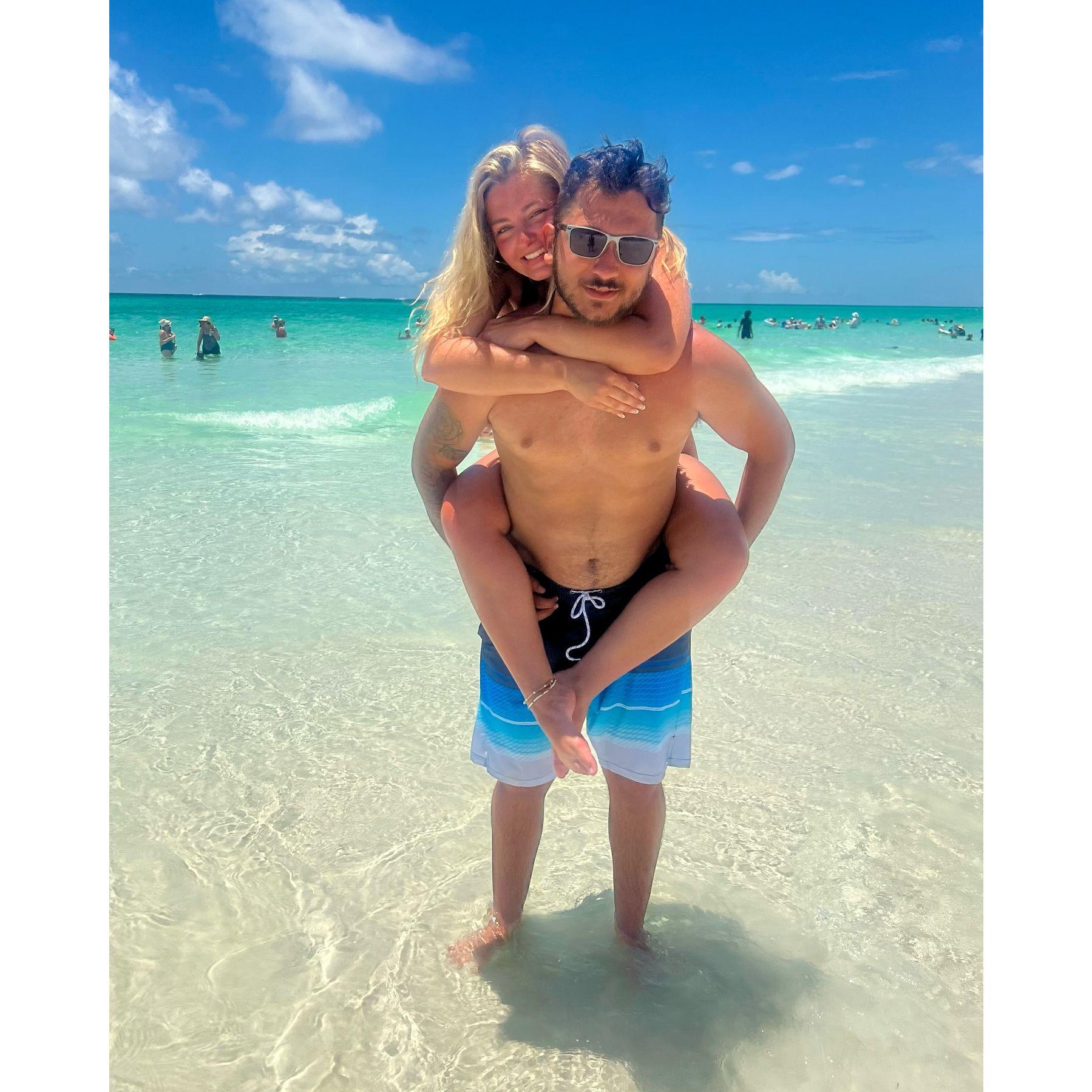 One of our trips to Florida!