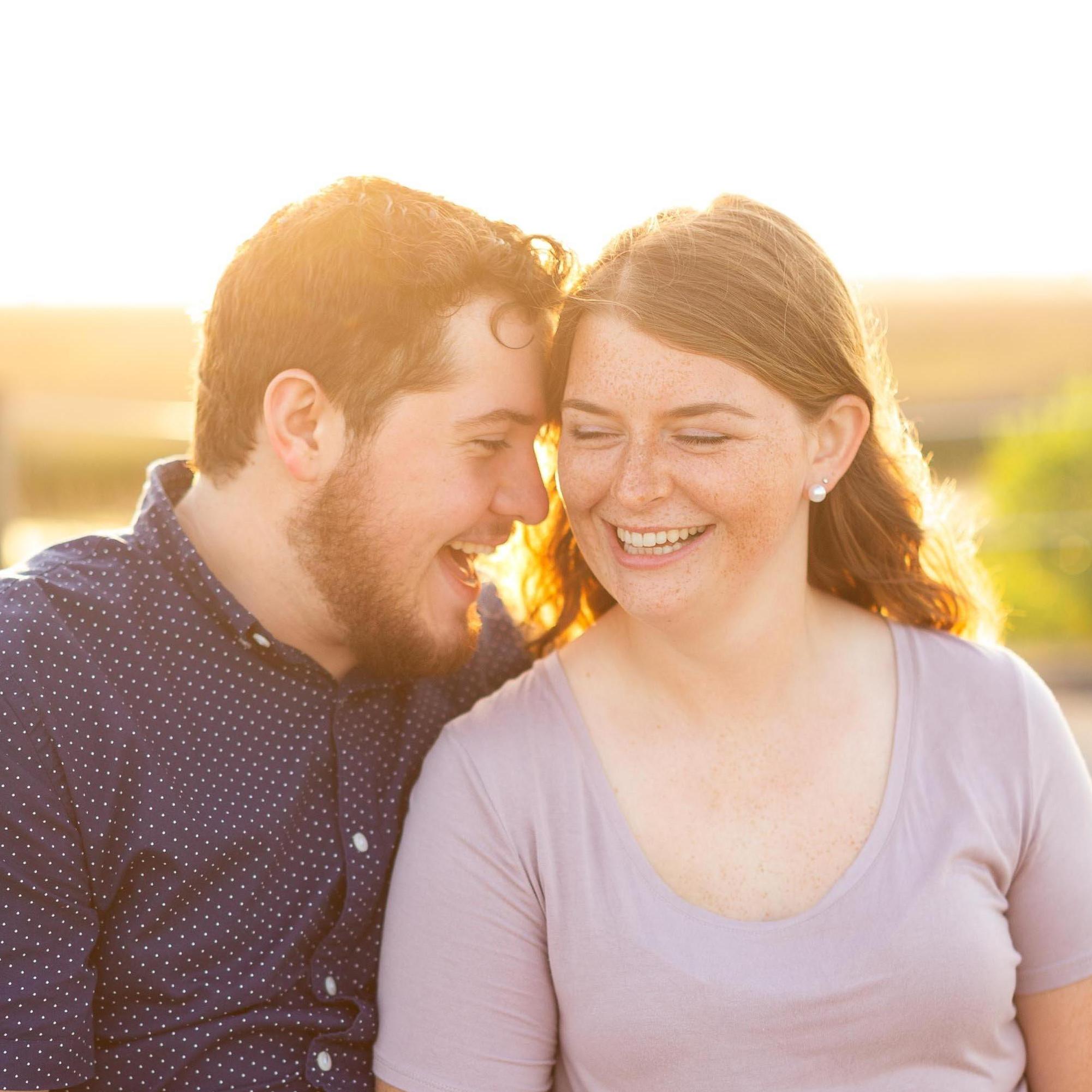 That moment when everyone thought you were taking engagement photos; not for another year!