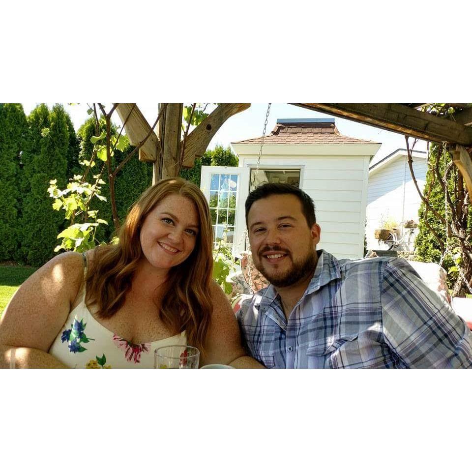 At our engagement brunch
