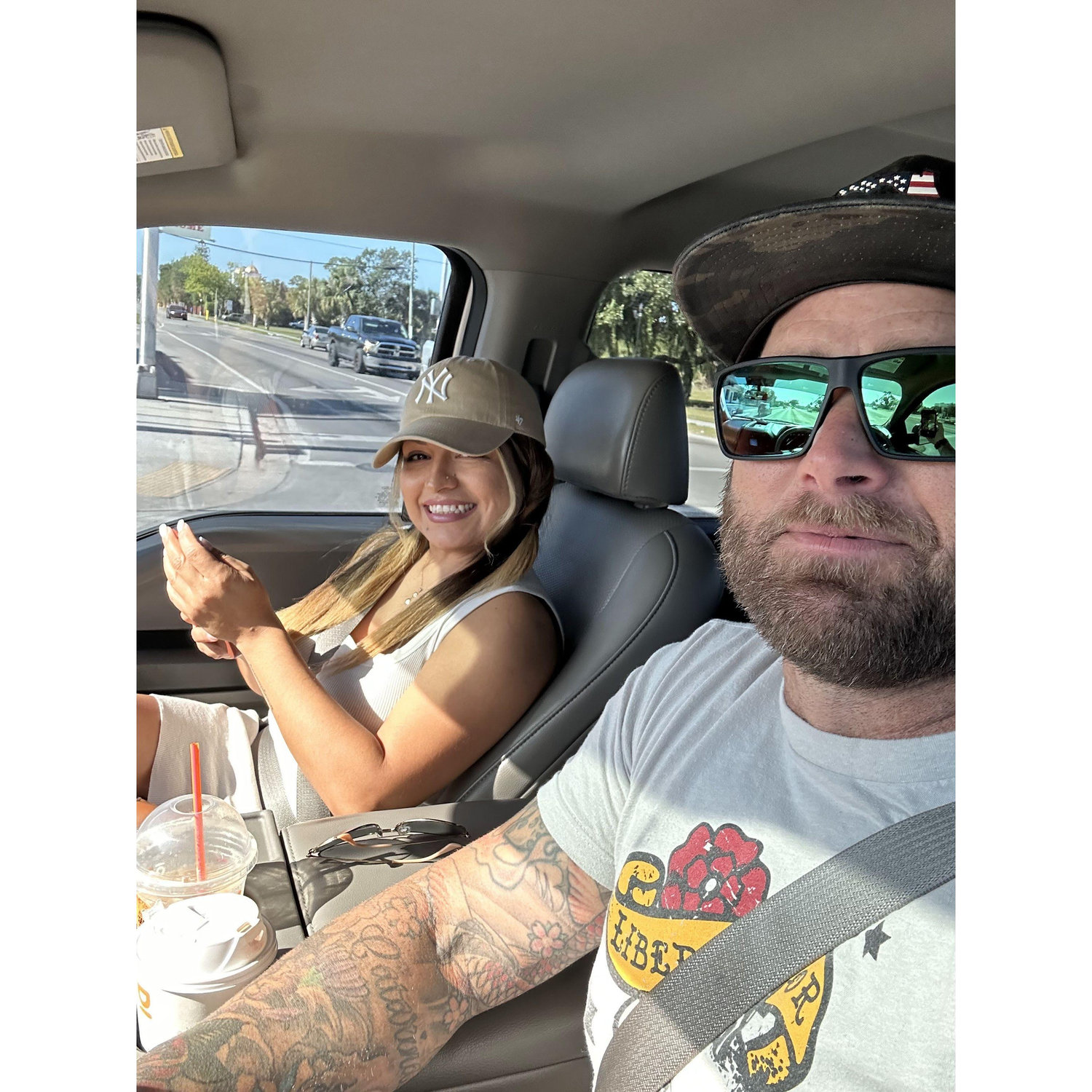 On our way to meet my future sister-in-law