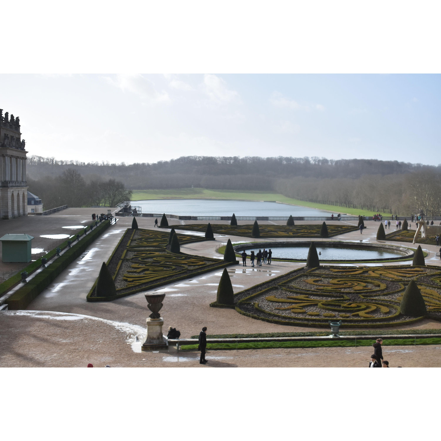 The garden at Versailles.