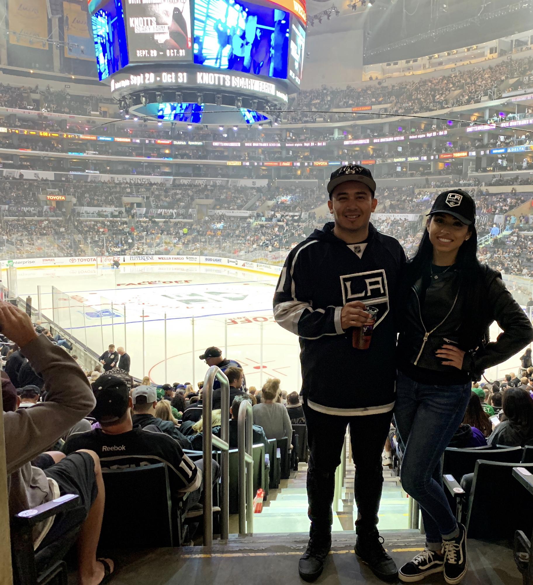 Told you guys she loves the Kings!