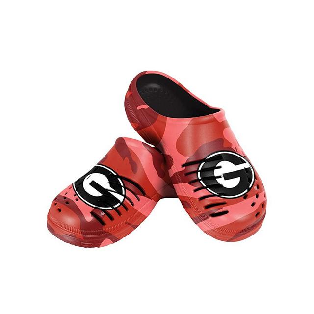 FOCO Mens NCAA Team Logo Garden Water Sandals Shoes Slipper Clogs