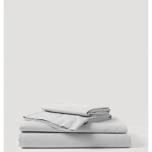 PACT Lunar Organic Cool-Air Percale Sheet Set Queen