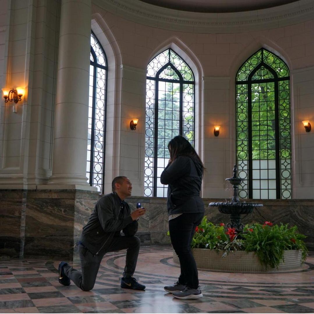 She said "YES!"