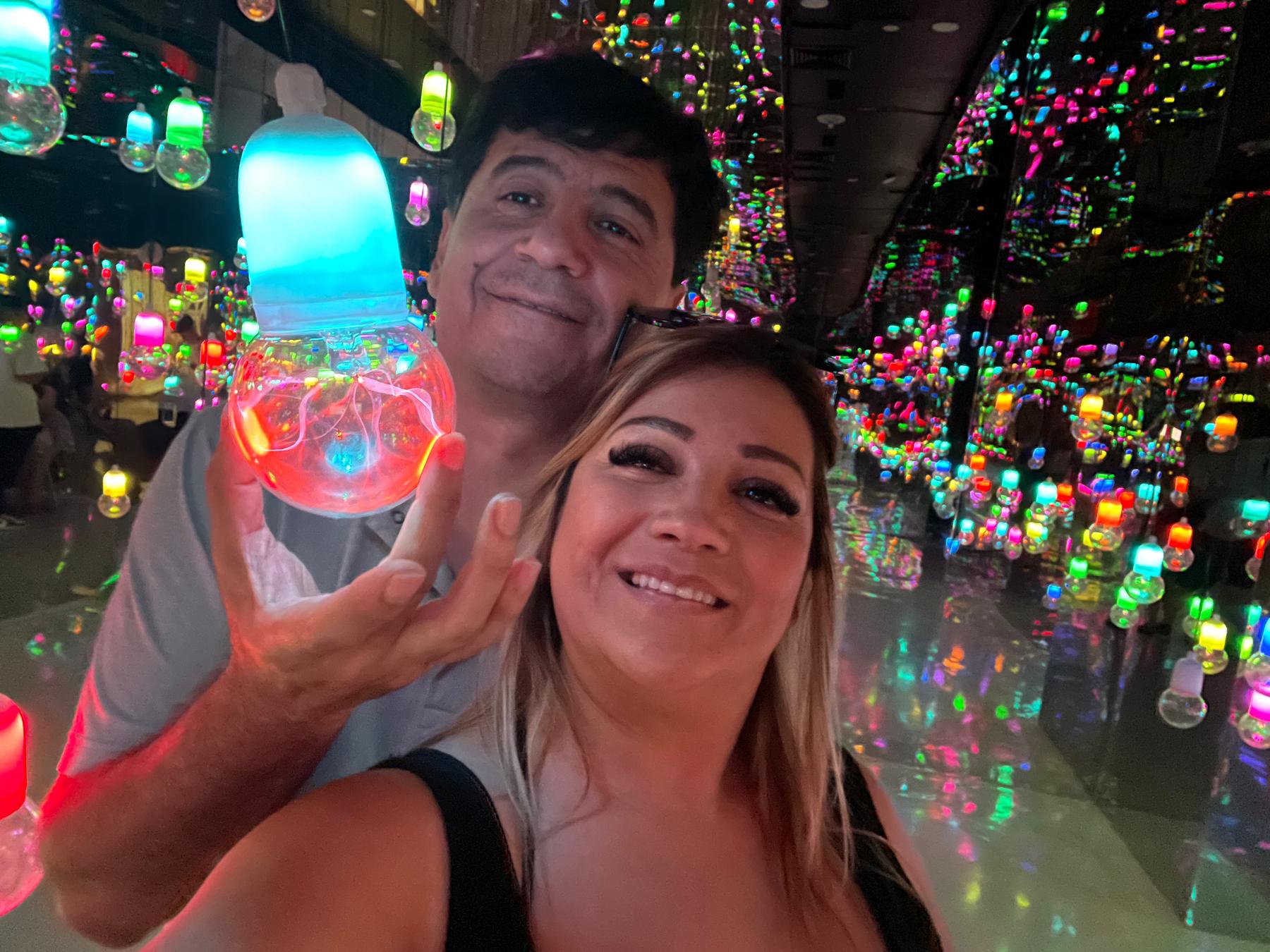 She lights my world.