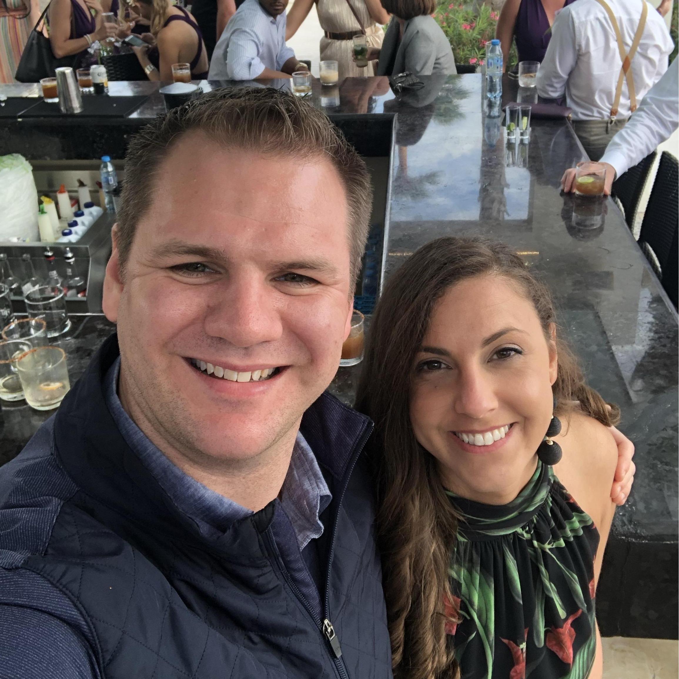 Our first international trip together.