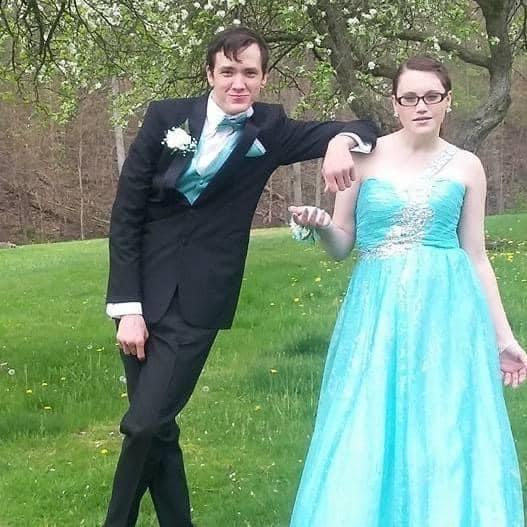 My senior prom in May 2016