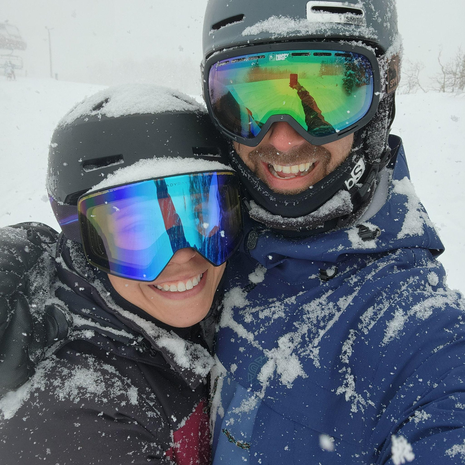 April pow day in Park City, UT 2024!