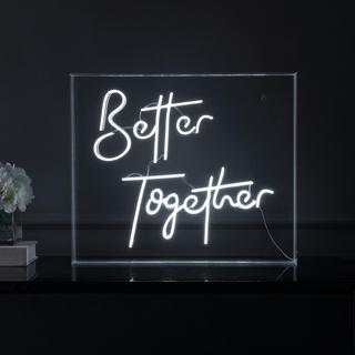 Better Together Acrylic Neon Light Box