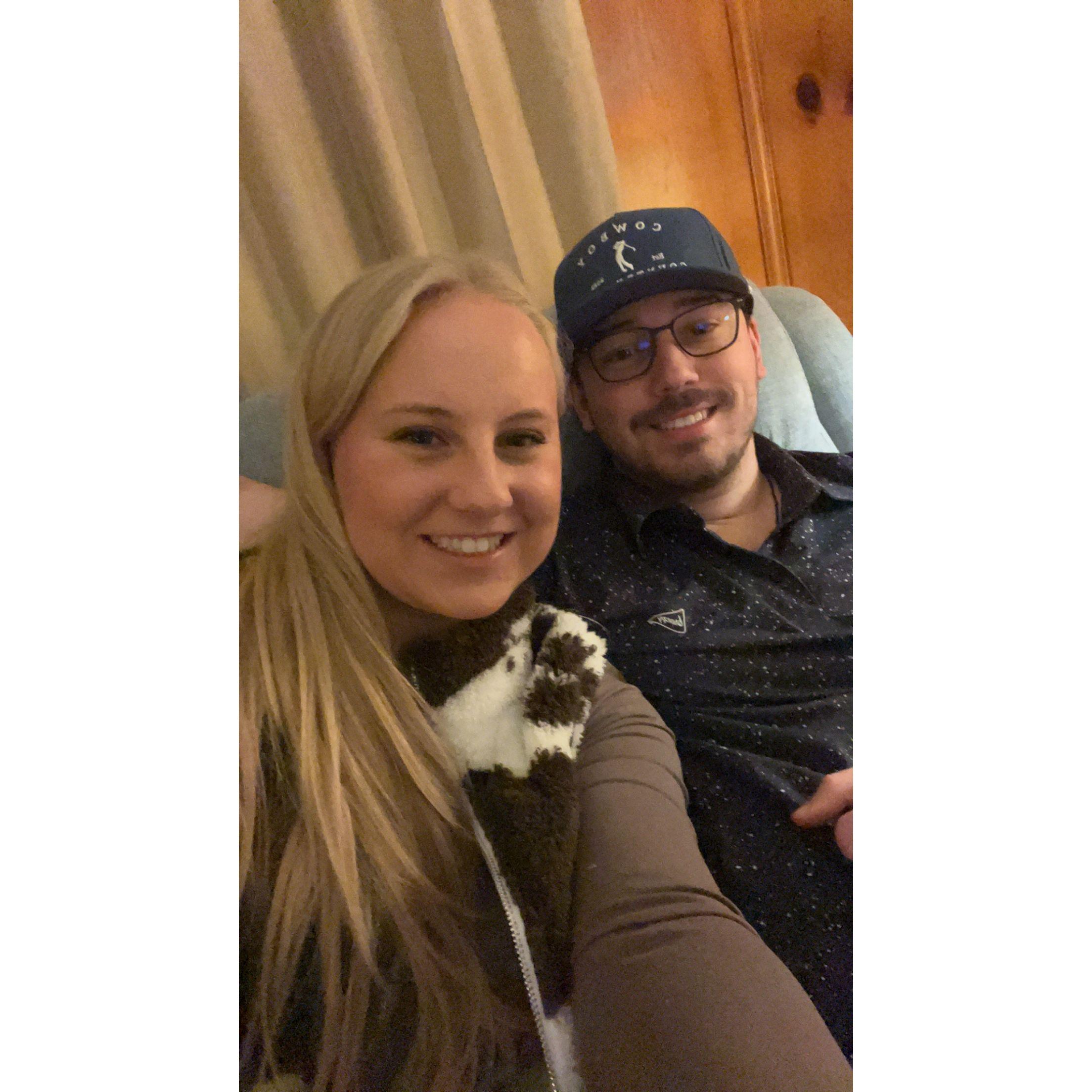 Last Christmas before getting engaged!