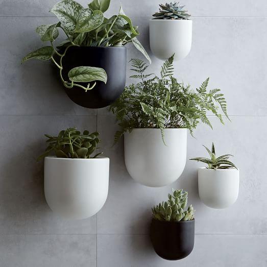 Ceramic Wallscape Planters-Small