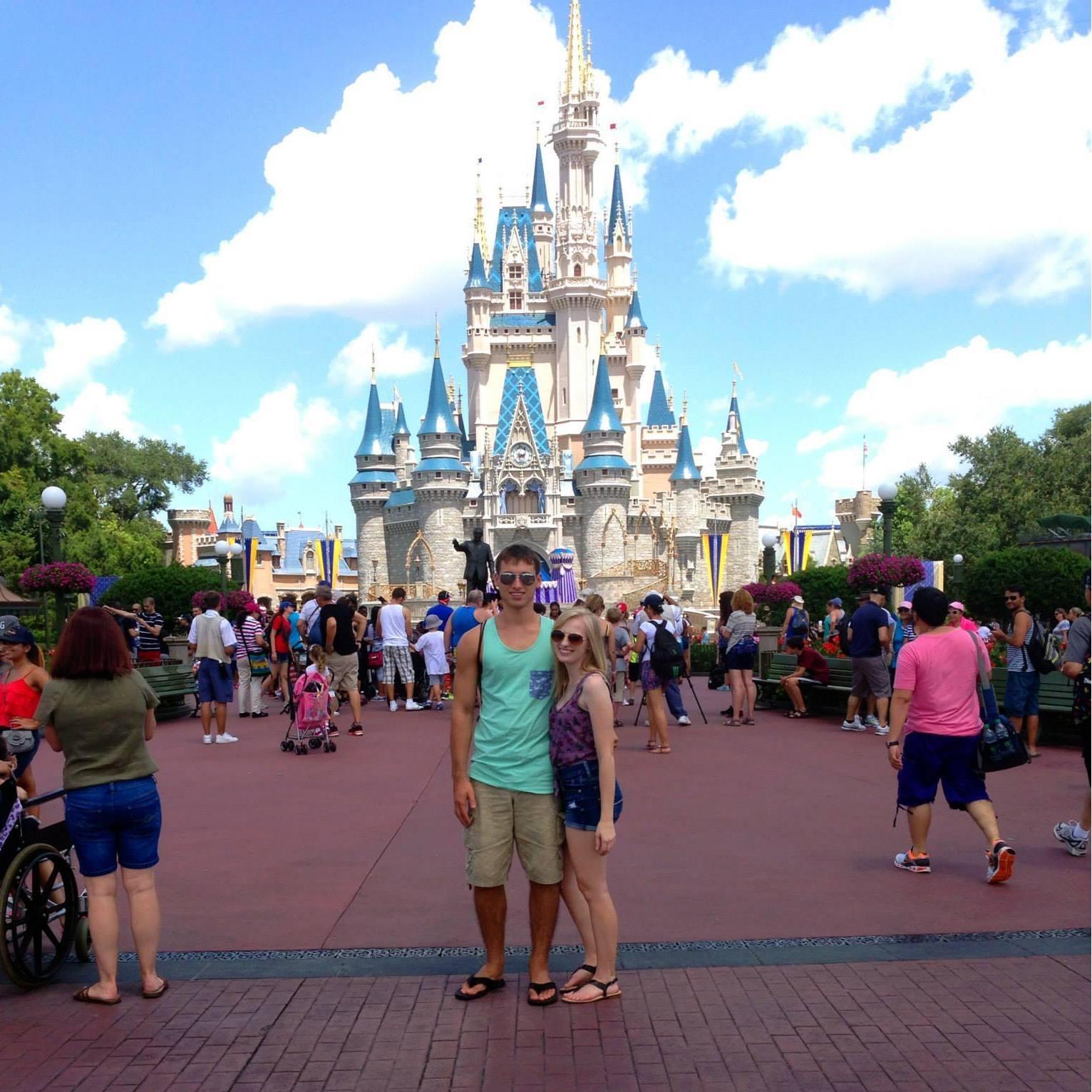 Then Kyle joins the Kelly family at Disney World (2014).