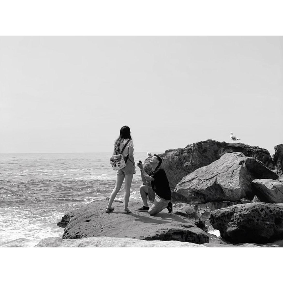 The day Gabriel proposed. August 16, 2021.