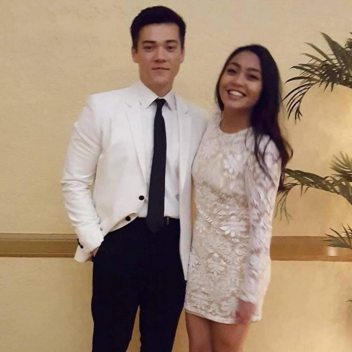 Before dating, Alyssa asked Britt to the Sadie Hawkins Winter Formal in 2014.