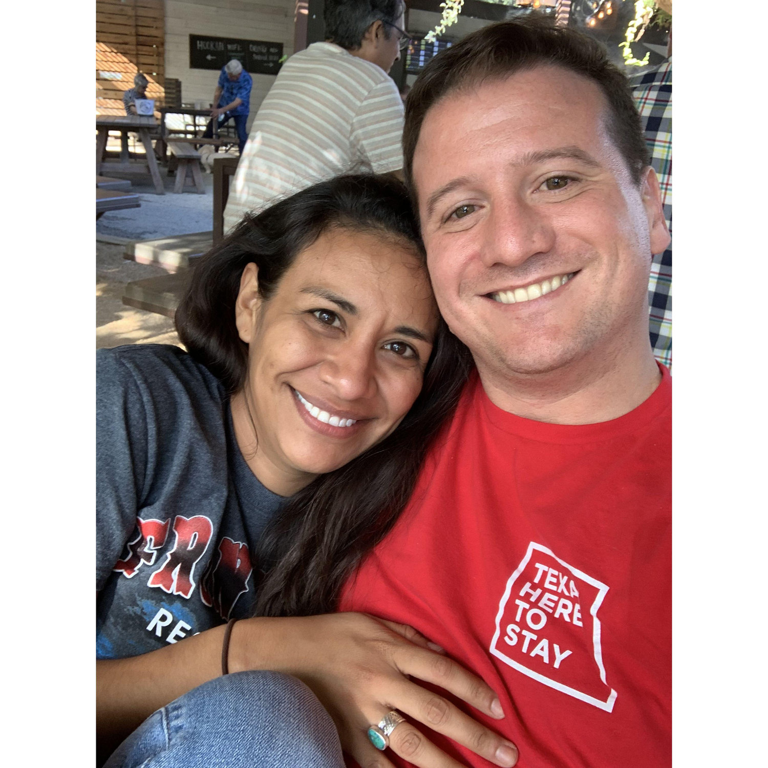 Our first picture together!