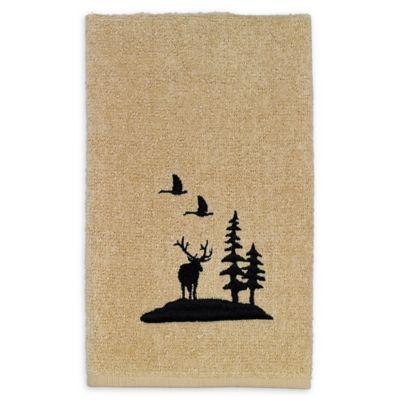 Avanti Woodville Fingertip Towel in Rattan