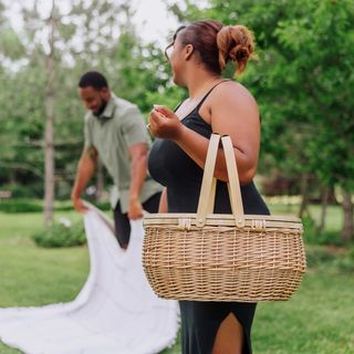 Sequoia Picnic Basket with Insulated Cooler